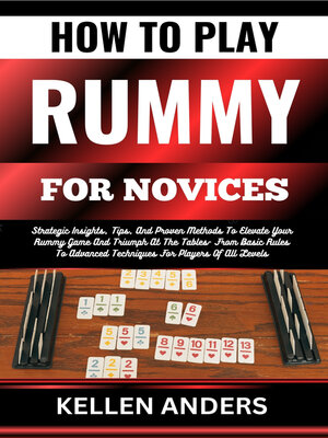 cover image of HOW TO PLAY RUMMY FOR NOVICES